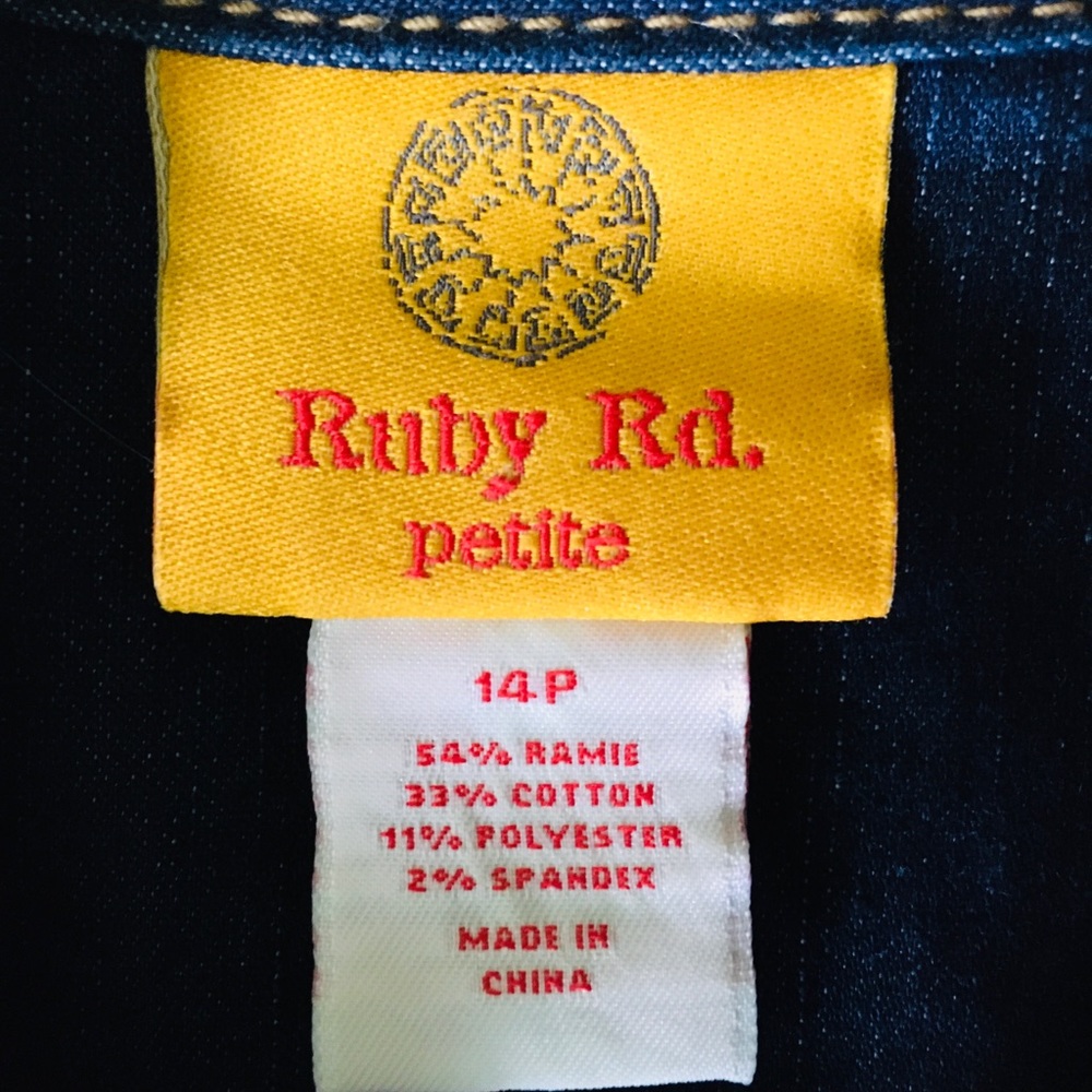 Ruby Rd. denim jacket - Picture 7 of 7
